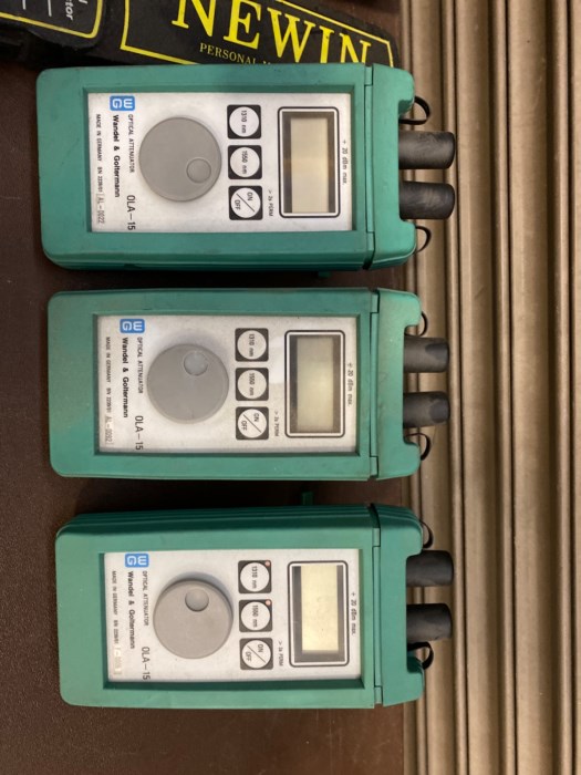 Wandel Goltermann Optical Attenuator Quest Sound Level Meter