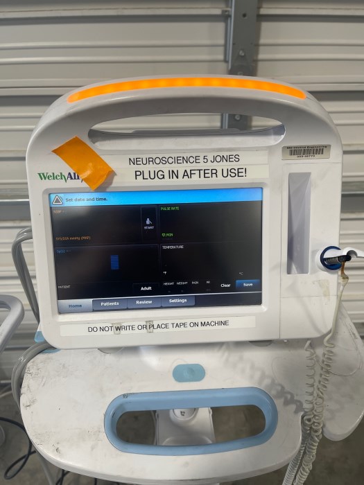 3 Welch Allyn 6800 Connex Vital Signs Monitor For Sale