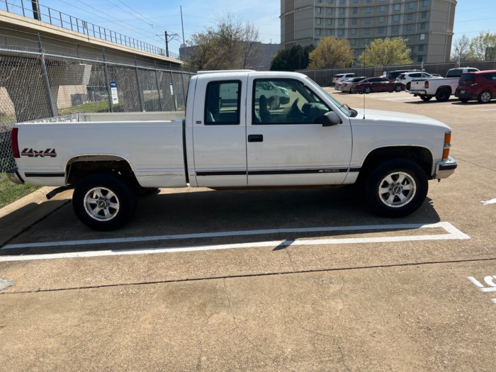 1998 Chevrolet C K 1500 Truck K10753 For Sale