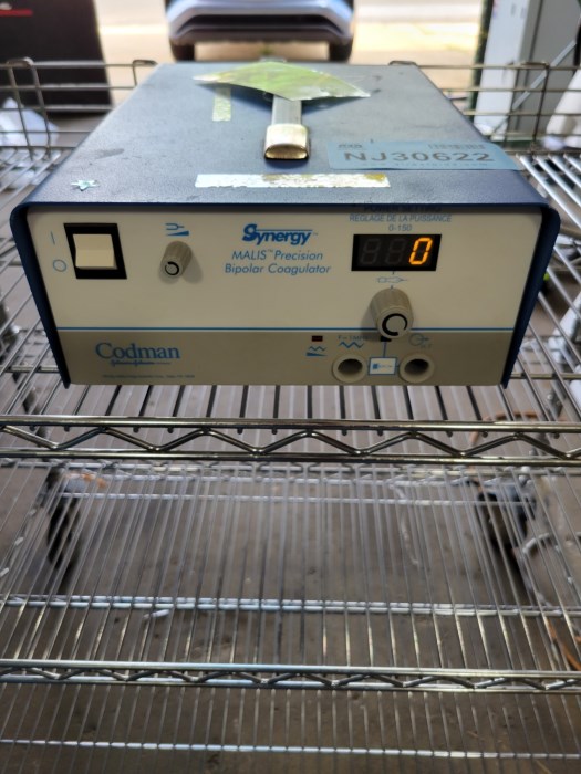 Codman Malis Precision Synergy Bipolar Generator For Sale