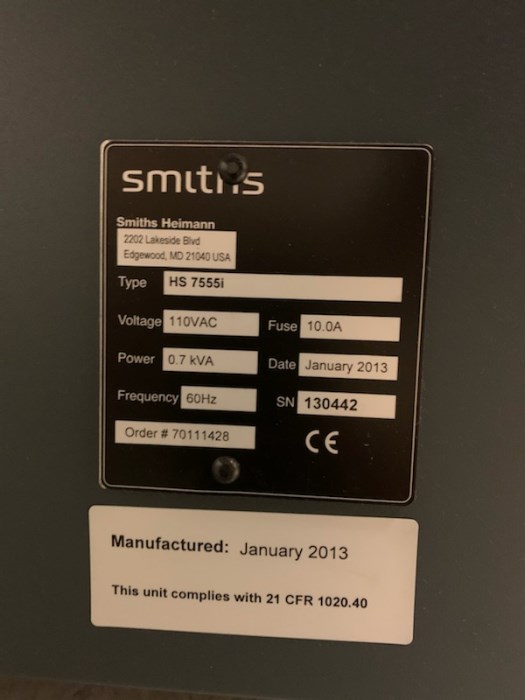 Smiths Detection Hi Scan I Compact X Ray Inspection System For Sale