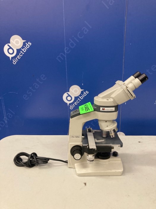 American Optical One Fifty Microscope For Sale