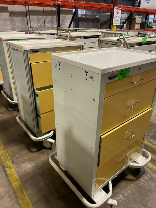 Armstrong Medical Crash Cart *Lot of 2* for sale