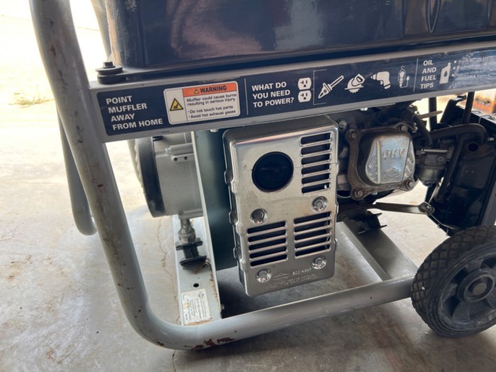 Briggs And Stratton 3500 Watts 4375 Starting Water Compressor For Sale 0865