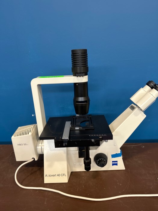 Carl Zeiss Axiovert Cfl Microscope For Sale