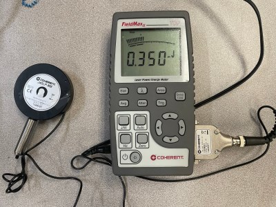 Coherent FieldMaxII Laser Power/Energy Meter for sale