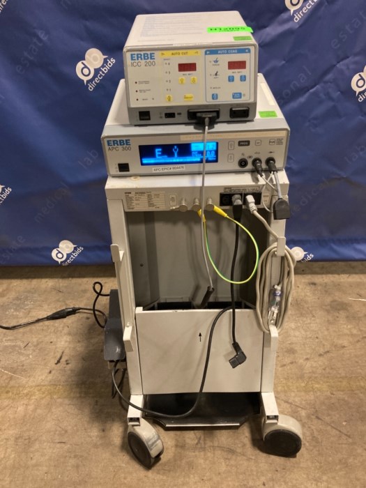 ERBE ICC 200 / APC 300 Electrosurgical Unit for sale