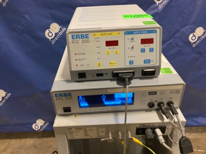 ERBE ICC 200 / APC 300 Electrosurgical Unit for sale