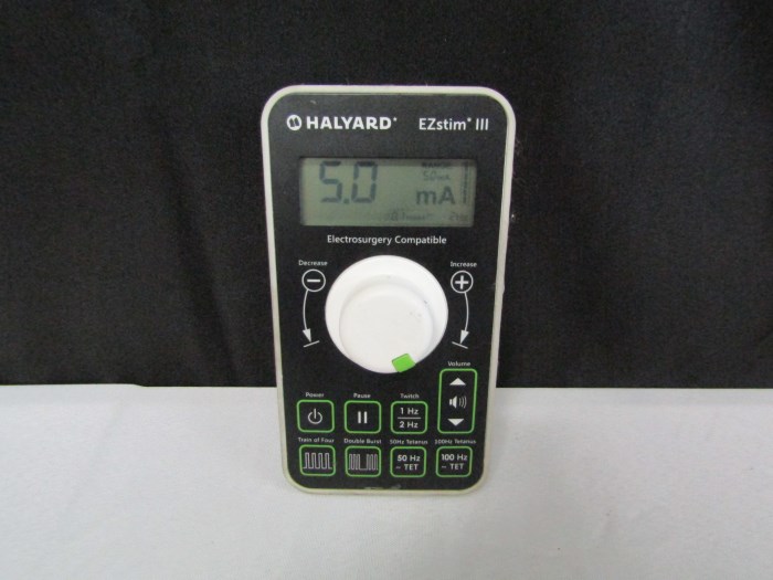 Halyard EZstim III Peripheral Nerve Stimulator / Locator