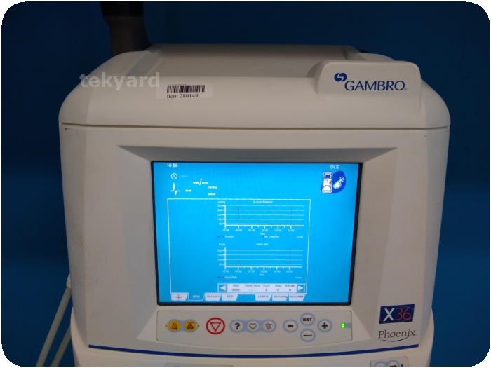 GAMBRO Phoenix X36 Dialysis Machine for sale