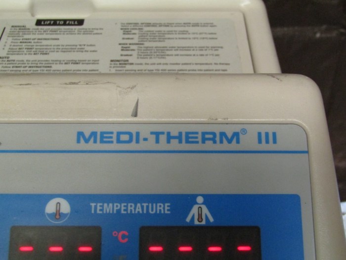 Gaymar Meditherm Iii Mta Hyper Hypothermia Machine For Sale