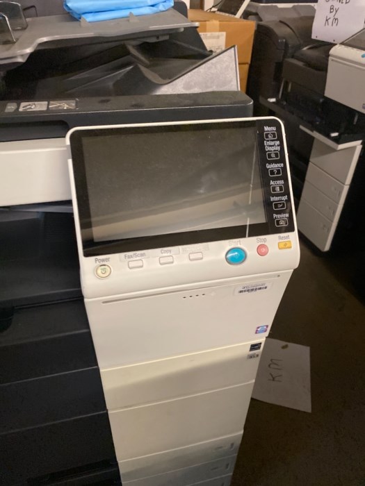 Konica Minolta Bizhub 554e Copier Printer For Sale