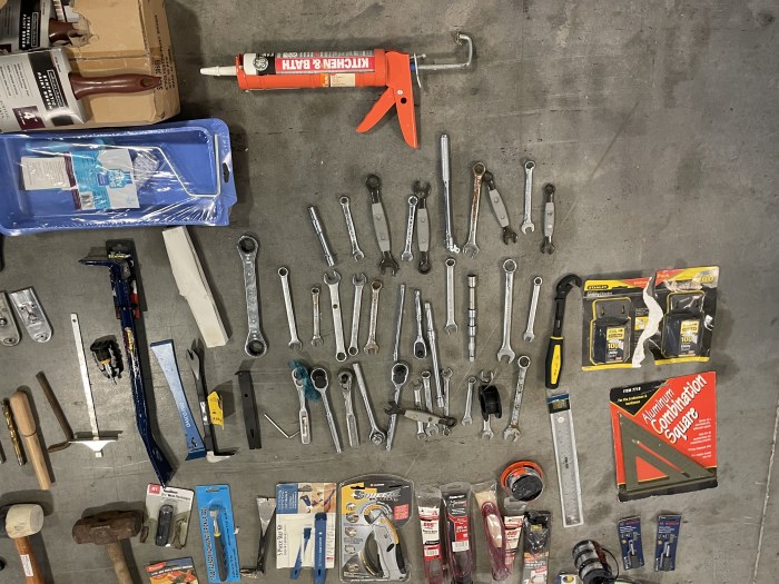 Large Lot of Assorted Hand and Battery Powered Tools for sale