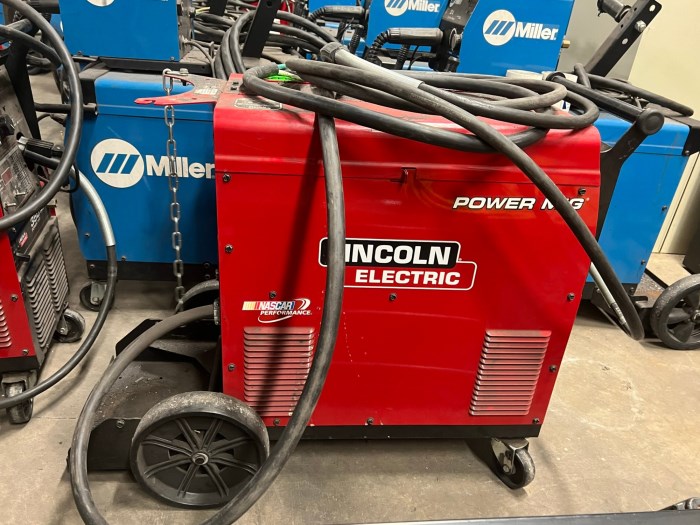 Lincoln Electric Power Mig 350mp Single Phase Multi Process Welder For Sale 6680