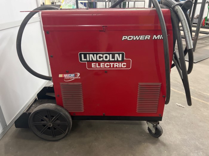 Lincoln Electric Power Mig 350MP Single Phase MultiProcess Welder for sale