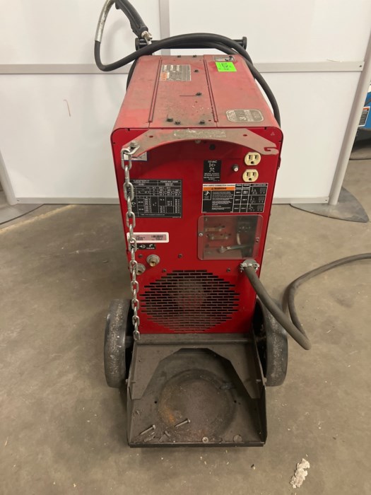 Lincoln Electric Power Mig 350mp Single Phase Multi-process Welder For Sale