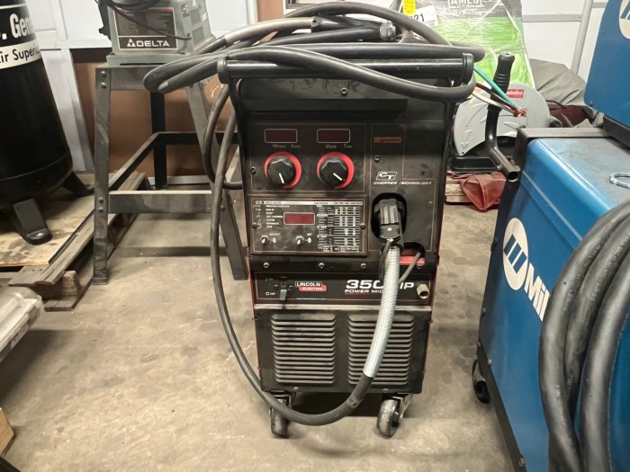 Lincoln Electric Power Mig Mp Single Phase Multi Process Welder For Sale