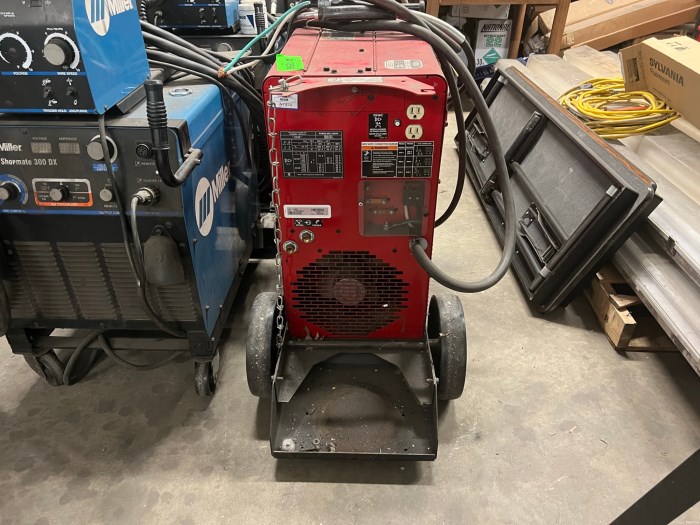 Lincoln Electric Power Mig 350MP Single Phase Multi-Process Welder for sale