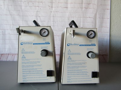 Lot Of 2 DEVILBISS 8650D Heavy-Duty Aerosol Compressor Air Compressor ...