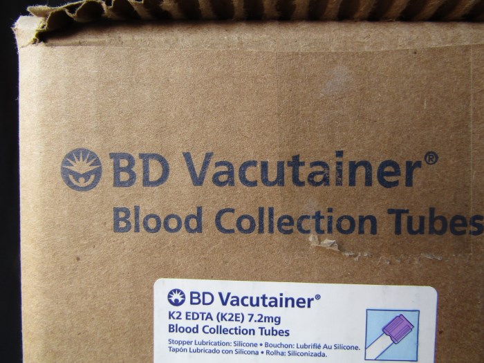 Lot Of Cases Bd Vacutainer Plus Bd Vacutainer Edta Tubes For Sale