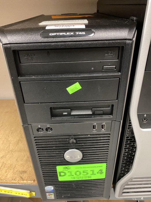 Lot of approximately 8 Dell Computers for sale