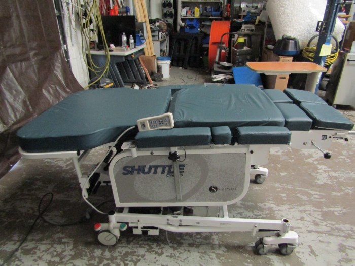 MEDICAL ELECTRONIC SYSTEMS 4106000-25 Shuttle A Series Sizewise Chair ...