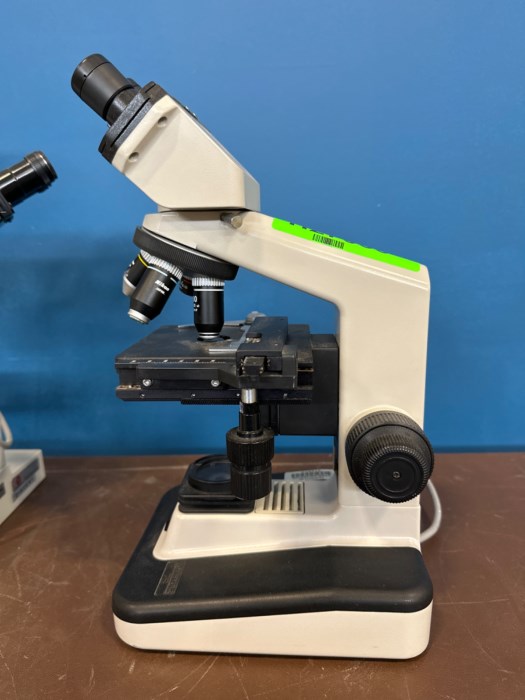 Nikon Alphaphot-2 YS2 Microscope + Leitz Diavert Microscope for sale