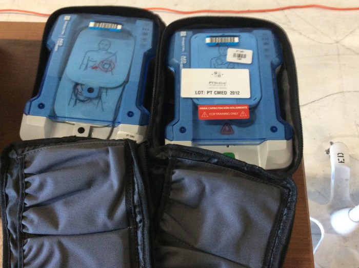 PRESTON AED TRAINER (2) For Sale