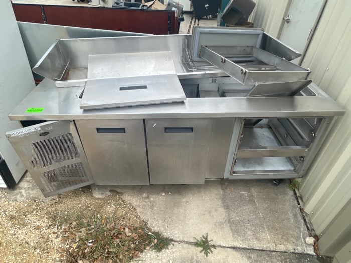 Randell Stainless Steel Prep Station for sale