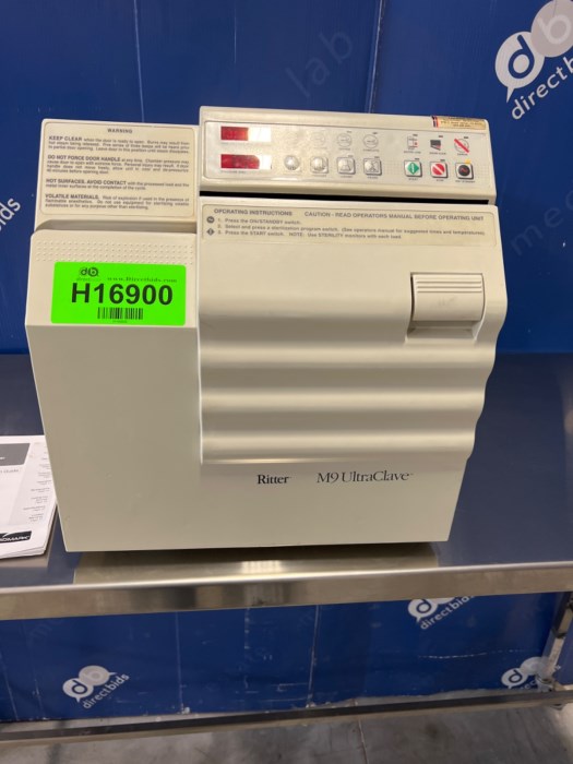 Ritter M9 UltraClave Automatic Sterilizer for sale