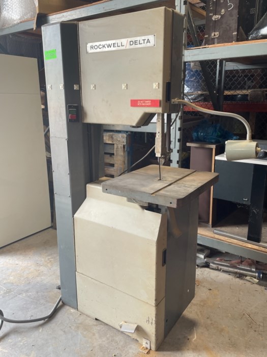 Rockwell Delta Industrial Vertical Band Saw for sale