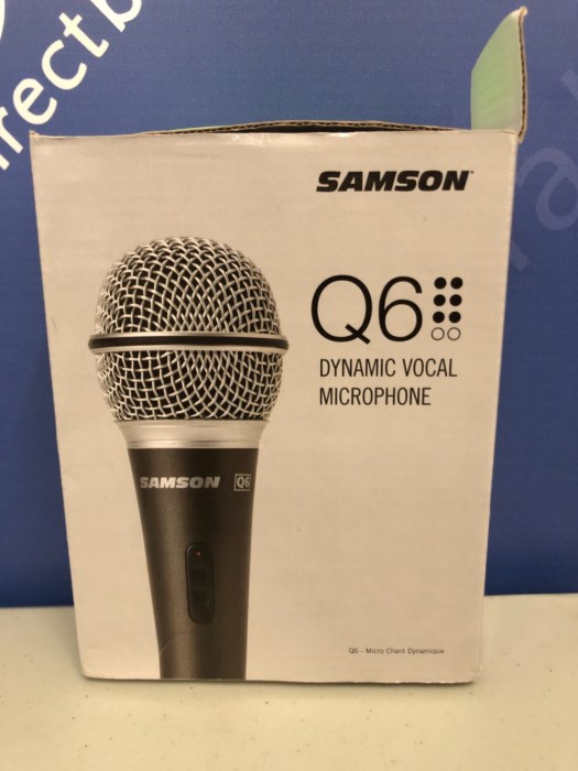 Samson Q6 Dynamic Vocal Microphone for sale