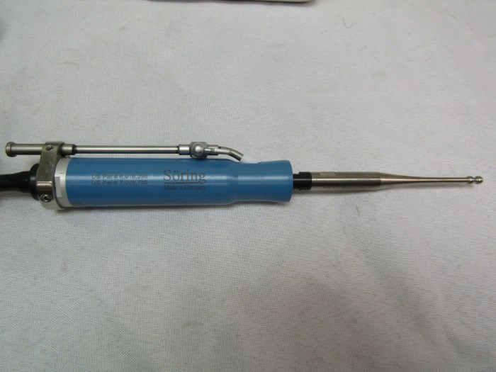 Soring Instruments For Ultrasonic Assisted Wound Debridement With Double Ball Sonotrode Tip For Sale