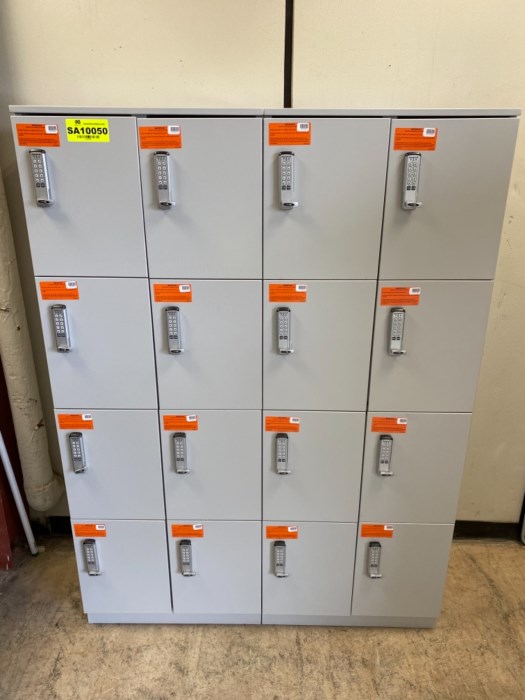 Standalone 4 x4 Combination Lockers for sale