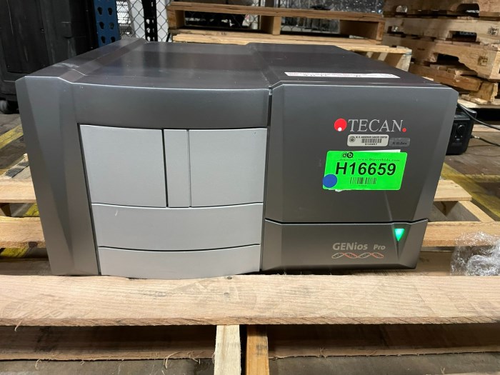 Tecan GENios Pro Microplate Reader *Powered on at time of auction* for sale