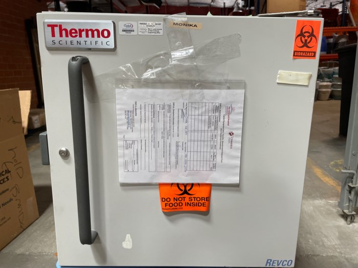 Thermo Scientific Revco Model: ULT430A Laboratory Freezer for sale